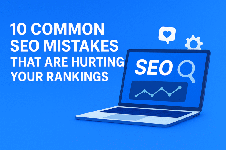 10 Common SEO Mistakes That Are Hurting Your Rankings